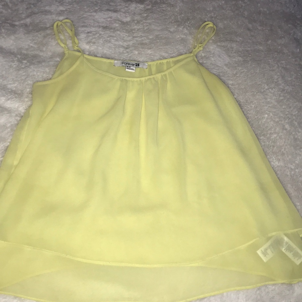Yellow blouse